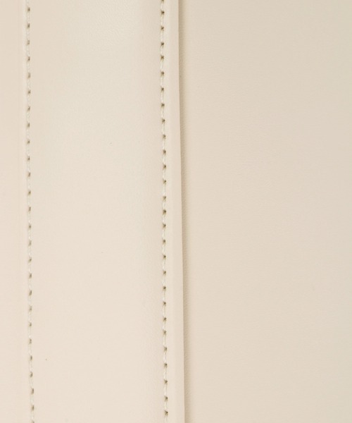 ALEXIA STAM(アリシアスタン)の「Cylinder Eco Leather Bag /円柱フォルムバッグ(ハンドバッグ・レディース・ブラック/カーキ/アイボリー・FREE)」の20枚目の写真