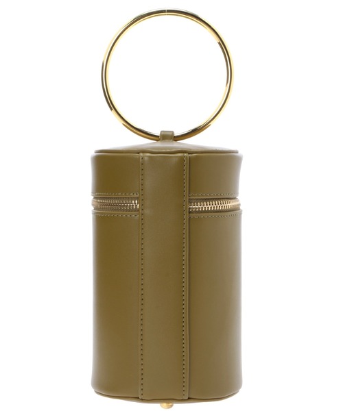 ALEXIA STAM(アリシアスタン)の「Cylinder Eco Leather Bag /円柱フォルムバッグ(ハンドバッグ・レディース・ブラック/カーキ/アイボリー・FREE)」の21枚目の写真
