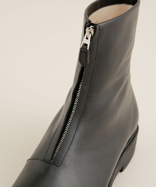 BEAUTIFUL SHOES（ビューティフルシューズ）の「BEAUTIFUL SHOES/FRONT-ZIP BOOTS（ブーツ・レディース・ブラック・23/24/24.5/23.5）」の6枚目の写真