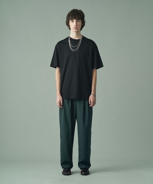 【セール】SUPERIOR PIMA COTTON TEE ( RELAX FIT )（Tシャツ/カットソー）｜JUHA（ユハ）