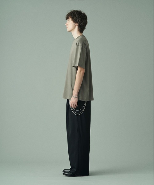 【セール】SUPERIOR PIMA COTTON TEE ( RELAX FIT )（Tシャツ/カットソー）｜JUHA（ユハ）