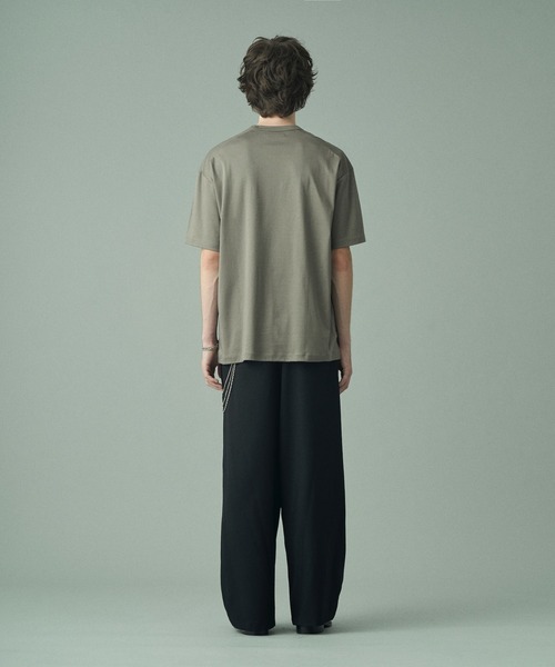 【セール】SUPERIOR PIMA COTTON TEE ( RELAX FIT )（Tシャツ/カットソー）｜JUHA（ユハ）