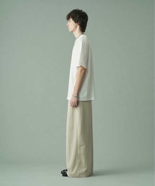 【セール】SUPERIOR PIMA COTTON TEE ( RELAX FIT )（Tシャツ/カットソー）｜JUHA（ユハ）