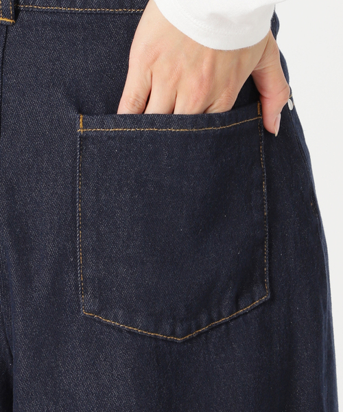 美品　ジャーナルスタンダード　レリューム　反応染めデニムバギーパンツ　38 JOURNAL STANDARD relume（ジャーナルスタンダード レリューム