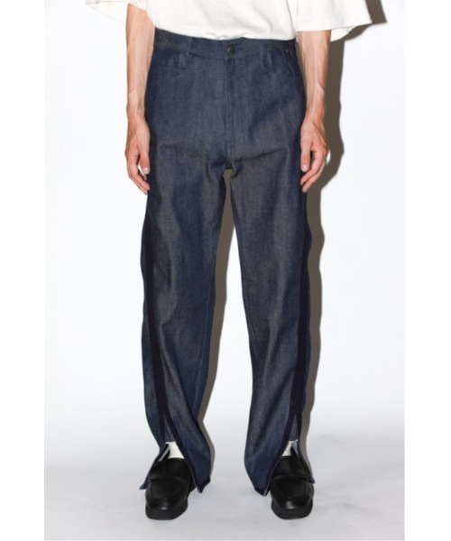 Nuggets(ナゲッツ)の「【NuGgETS】Gusset pants - denim(デニムパンツ・メンズ・ブルー・M)」の2枚目の写真