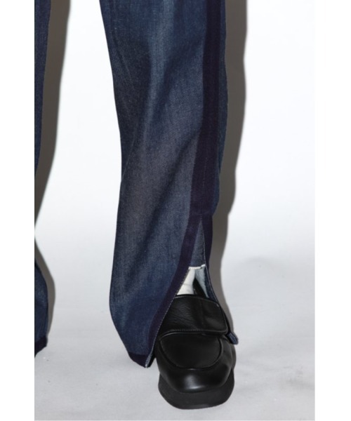 Nuggets(ナゲッツ)の「【NuGgETS】Gusset pants - denim(デニムパンツ・メンズ・ブルー・M)」の3枚目の写真