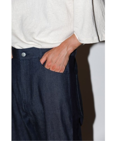 Nuggets(ナゲッツ)の「【NuGgETS】Gusset pants - denim(デニムパンツ・メンズ・ブルー・M)」の8枚目の写真