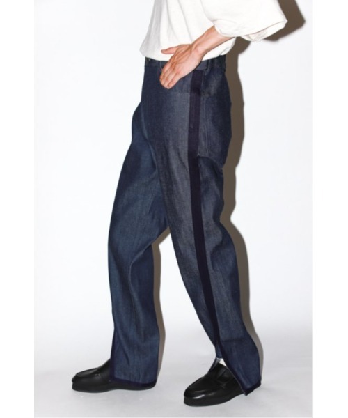 Nuggets(ナゲッツ)の「【NuGgETS】Gusset pants - denim(デニムパンツ・メンズ・ブルー・M)」の9枚目の写真
