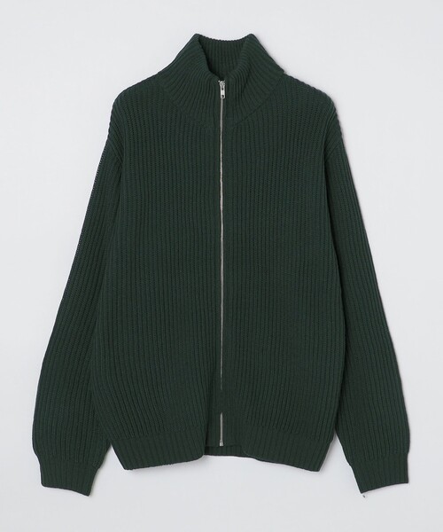 SHIPS(シップス)の「*SHIPS:〈手洗い可能〉リラックスフィット 畔編み ドライバーズ ニット ジップ カーディガン(カーディガン/ボレロ・メンズ・グリーン/オレンジ/ネイビー/ロイヤルブルー・SMALL/MEDIUM/LARGE/X-LARGE)」の19枚目の写真