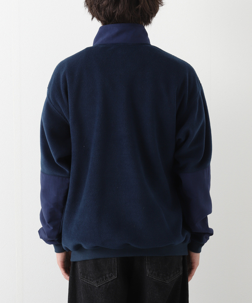 BAMBOO SHOOTS（バンブーシュート）の「【BAMBOO SHOOTS / バンブーシュート】ACTIVE FLEECE MOCNECK（ブルゾン・メンズ・ブラック・MEDIUM/LARGE）」の5枚目の写真