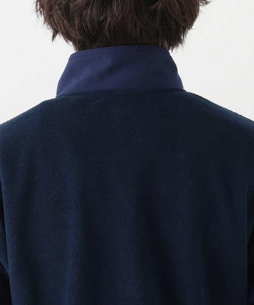 BAMBOO SHOOTS（バンブーシュート）の「【BAMBOO SHOOTS / バンブーシュート】ACTIVE FLEECE MOCNECK（ブルゾン・メンズ・ブラック・MEDIUM/LARGE）」の7枚目の写真