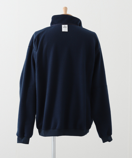 BAMBOO SHOOTS（バンブーシュート）の「【BAMBOO SHOOTS / バンブーシュート】ACTIVE FLEECE MOCNECK（ブルゾン・メンズ・ブラック・MEDIUM/LARGE）」の17枚目の写真