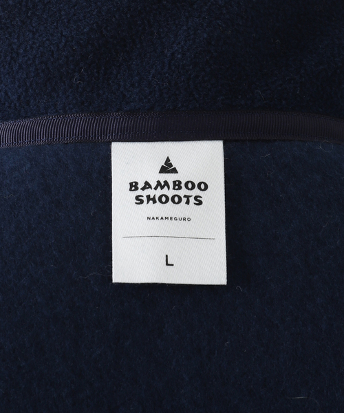 BAMBOO SHOOTS（バンブーシュート）の「【BAMBOO SHOOTS / バンブーシュート】ACTIVE FLEECE MOCNECK（ブルゾン・メンズ・ブラック・MEDIUM/LARGE）」の18枚目の写真