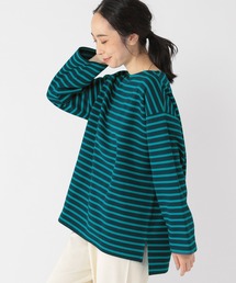 studio CLIP | 裏起毛ボーダープルオーバー(スウェット)