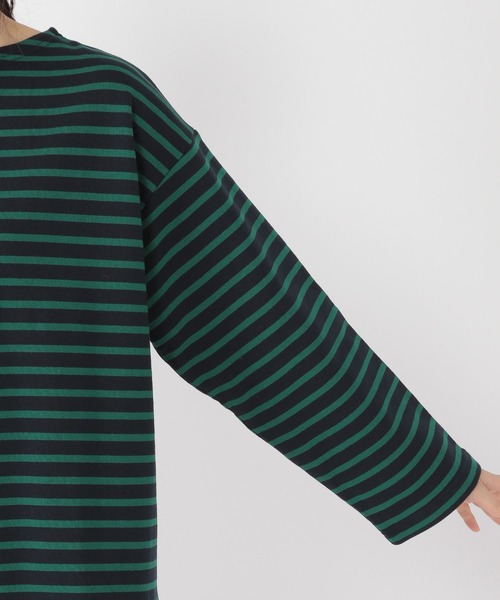 studio CLIP（スタディオクリップ）の「裏起毛ボーダープルオーバー（スウェット・レディース・その他1/その他2/その他3/その他4・FREE）」の13枚目の写真