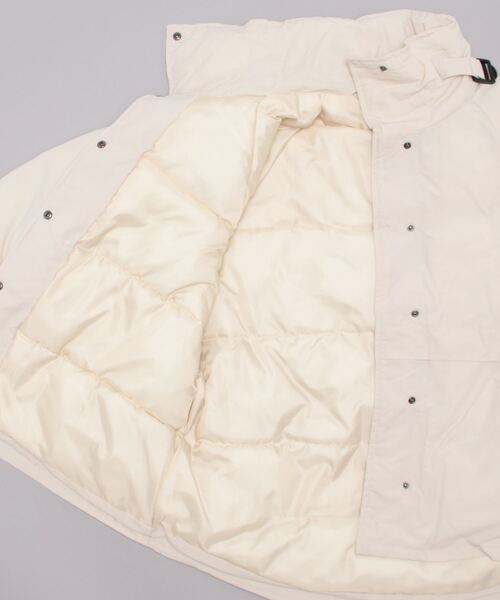 ANAP（アナップ）の「中綿スタンドベルトジャケット（ダウンジャケット/コート・レディース・アイボリー/ブラック/カーキ・FREE）」の20枚目の写真