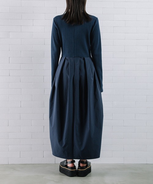 MARECHAL TERRE（マルシャルテル）の「ジョイントワンピース（ワンピース・レディース・ブラック/セージグリーン/ネイビー/キャメル・MEDIUM）」の12枚目の写真