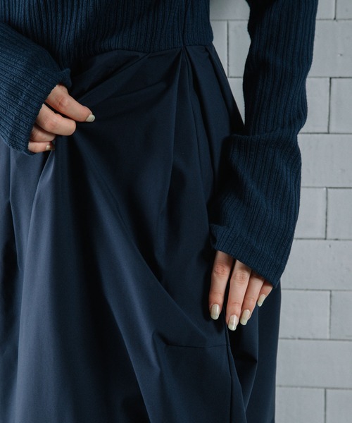 MARECHAL TERRE（マルシャルテル）の「ジョイントワンピース（ワンピース・レディース・ブラック/セージグリーン/ネイビー/キャメル・MEDIUM）」の16枚目の写真