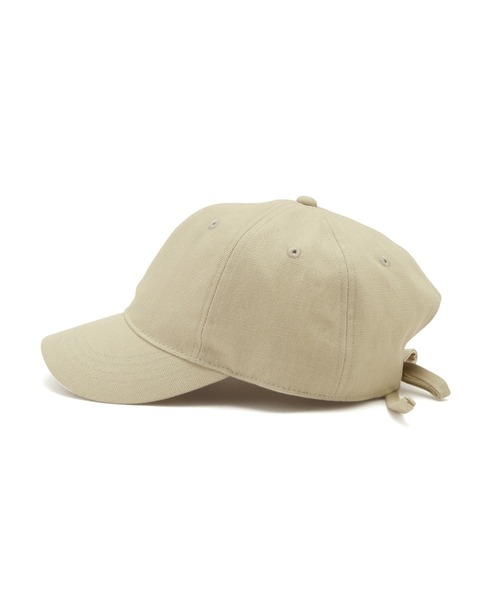 VIS（ビス）の「バックリボンキャンバスキャップ（キャップ・レディース・ベージュ系その他2/ブラック/キナリ・FREE）」の8枚目の写真