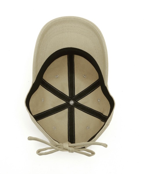 VIS（ビス）の「バックリボンキャンバスキャップ（キャップ・レディース・ベージュ系その他2/ブラック/キナリ・FREE）」の12枚目の写真