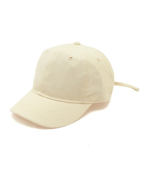 VIS（ビス）の「バックリボンキャンバスキャップ（キャップ・レディース・ベージュ系その他2/ブラック/キナリ・FREE）」の17枚目の写真