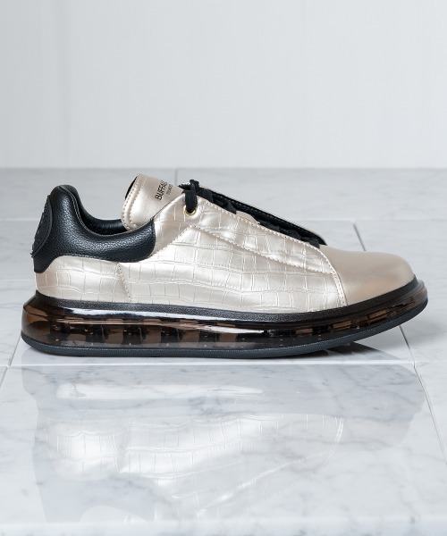 Buffalo Bobs（バッファローボブズ）の「DAD STAR-AIR(ダッド スター)ローカット スニーカー（スニーカー・メンズ・ゴールド/ホワイト/ブラック/シルバー・39/41/43）」の6枚目の写真