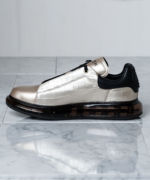 Buffalo Bobs（バッファローボブズ）の「DAD STAR-AIR(ダッド スター)ローカット スニーカー（スニーカー・メンズ・ゴールド/ホワイト/ブラック/シルバー・39/41/43）」の7枚目の写真