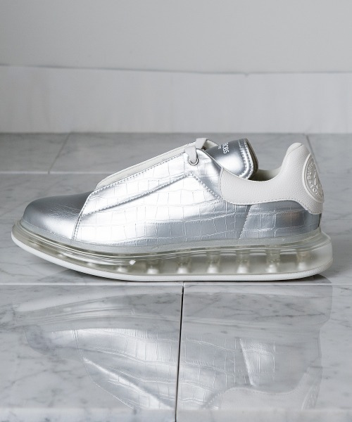 Buffalo Bobs（バッファローボブズ）の「DAD STAR-AIR(ダッド スター)ローカット スニーカー（スニーカー・メンズ・ゴールド/ホワイト/ブラック/シルバー・39/41/43）」の17枚目の写真