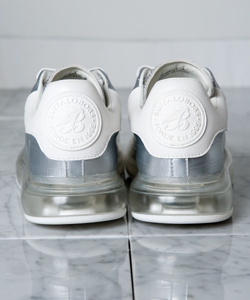 Buffalo Bobs（バッファローボブズ）の「DAD STAR-AIR(ダッド スター)ローカット スニーカー（スニーカー・メンズ・ゴールド/ホワイト/ブラック/シルバー・39/41/43）」の19枚目の写真