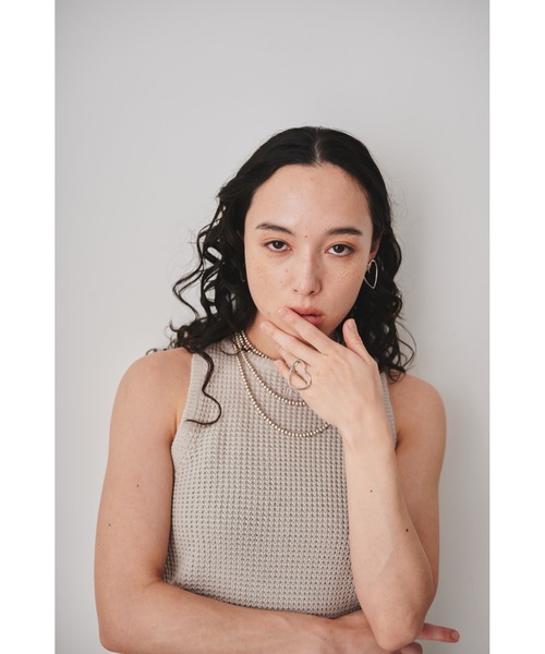 THEATRE PRODUCTS（シアタープロダクツ）の「メタルハートフレームリング（リング・レディース・シルバー/ゴールド・FREE）」の8枚目の写真