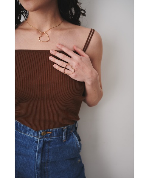 THEATRE PRODUCTS（シアタープロダクツ）の「メタルハートフレームリング（リング・レディース・シルバー/ゴールド・FREE）」の12枚目の写真