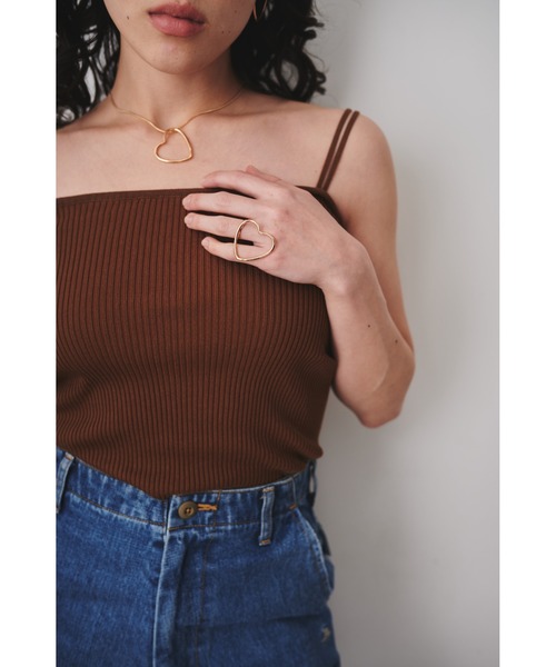 THEATRE PRODUCTS（シアタープロダクツ）の「メタルハートフレームリング（リング・レディース・シルバー/ゴールド・FREE）」の13枚目の写真