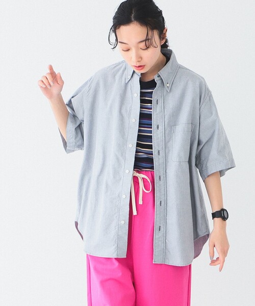 「BEAMS BOY」 長袖シャツ FREE オフホワイト レディース BEAMS BOY（ビームスボーイ）の「BEAMS BOY / ユーロ