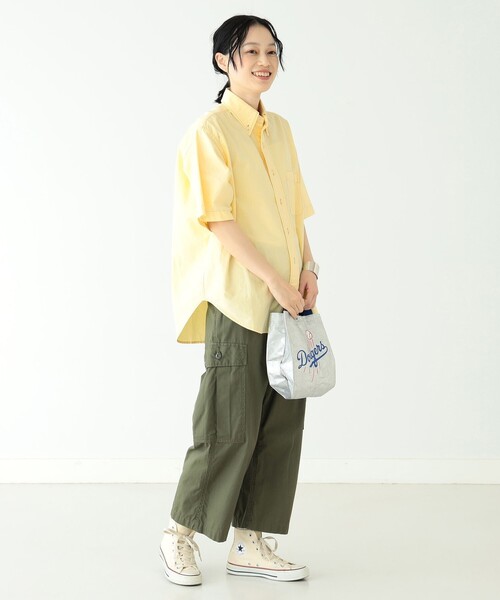 「BEAMS BOY」 長袖ブラウス FREE オフホワイト レディース BEAMS BOY（ビームスボーイ）の「BEAMS BOY / コットン ボイル