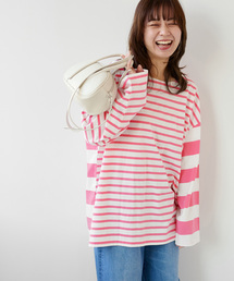 JOURNAL STANDARD relume | 《追加》マルチボーダークルーネックTEE(Tシャツ/カットソー)