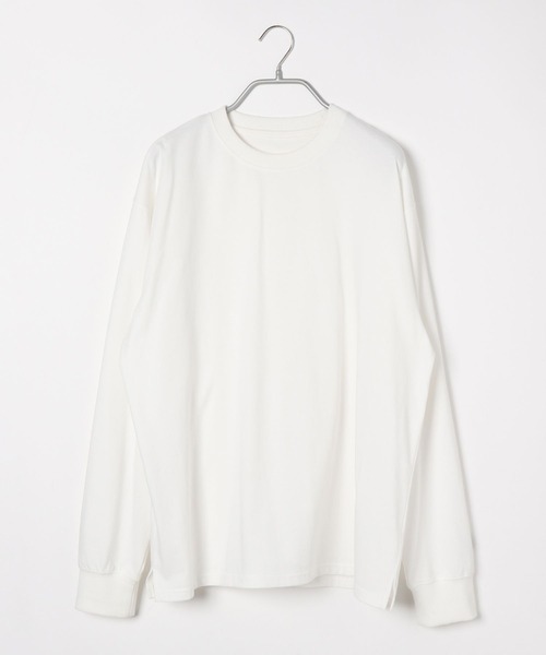 PBLIM（ページボーイリム）の「PBLIM/ベーシックロゴロンT（Tシャツ/カットソー・レディース・オフホワイト/ブラック・MEDIUM/LARGE）」の11枚目の写真