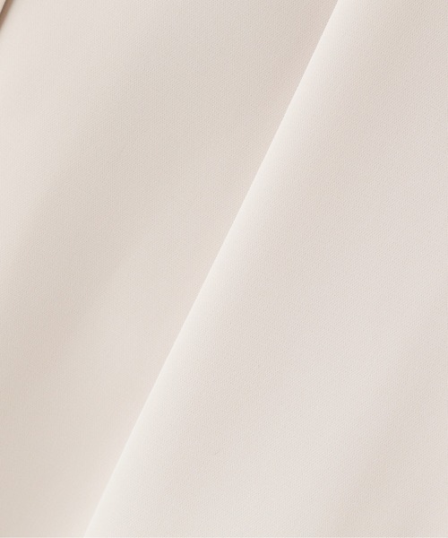 N.(N. Natural Beauty Basic)(エヌエヌナチュラルビューティーベーシック)の「◆バイカラーリボンブラウス(シャツ/ブラウス・レディース・ナチュラル/ライトベージュ/ドット/ライトグリーン・MEDIUM)」の19枚目の写真