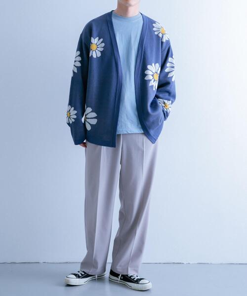 ITEMS URBANRESEARCH（アイテムズ アーバンリサーチ）の「TRワイドスラックス（その他パンツ・メンズ・ブルー/ライトグレー/ブラック/ベージュ・MEDIUM/LARGE）」の5枚目の写真