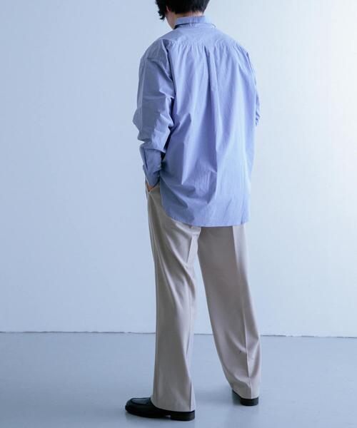 ITEMS URBANRESEARCH（アイテムズ アーバンリサーチ）の「TRワイドスラックス（その他パンツ・メンズ・ブルー/ライトグレー/ブラック/ベージュ・MEDIUM/LARGE）」の10枚目の写真