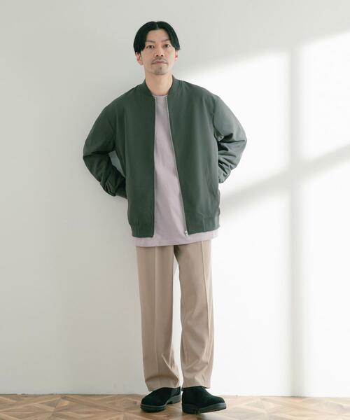 ITEMS URBANRESEARCH（アイテムズ アーバンリサーチ）の「TRワイドスラックス（その他パンツ・メンズ・ブルー/ライトグレー/ブラック/ベージュ・MEDIUM/LARGE）」の13枚目の写真