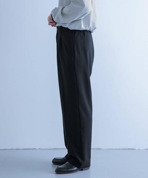 ITEMS URBANRESEARCH（アイテムズ アーバンリサーチ）の「TRワイドスラックス（その他パンツ・メンズ・ブルー/ライトグレー/ブラック/ベージュ・MEDIUM/LARGE）」の22枚目の写真