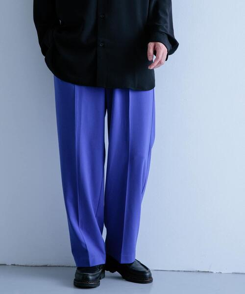 ITEMS URBANRESEARCH（アイテムズ アーバンリサーチ）の「TRワイドスラックス（その他パンツ・メンズ・ブルー/ライトグレー/ブラック/ベージュ・MEDIUM/LARGE）」の16枚目の写真