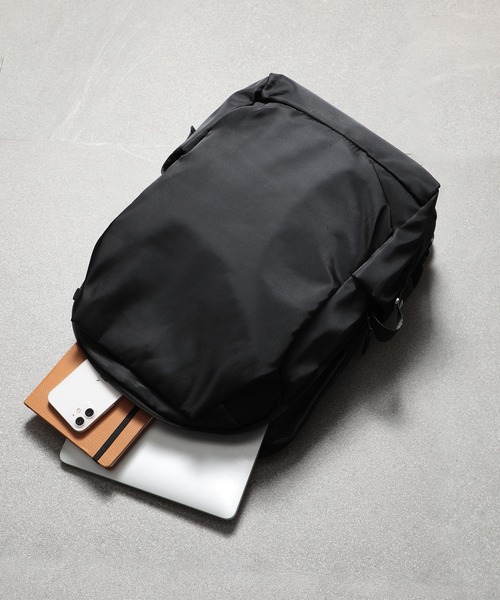 SETUP7(セットアップセブン)の「【SETUP7】USBポート付きバックパック KNF(バックパック/リュック・メンズ・ブラック/ネイビー/グレー・FREE)」の5枚目の写真