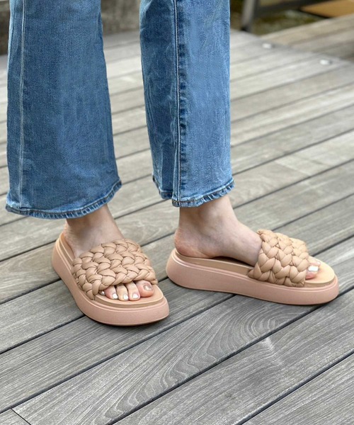関税込 ASH アッシュ アッシュ 厚底 パデッドサンダル VICTORIA ASH(アッシュ)の「【VICTORIA】厚底パデッドサンダル