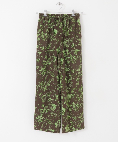 ITEMS URBANRESEARCH（アイテムズ アーバンリサーチ）の「ガライージーパンツ（その他パンツ・レディース・ブラック/グリーン/ブラック系その他/オフホワイト/ブラウン・FREE）」の14枚目の写真