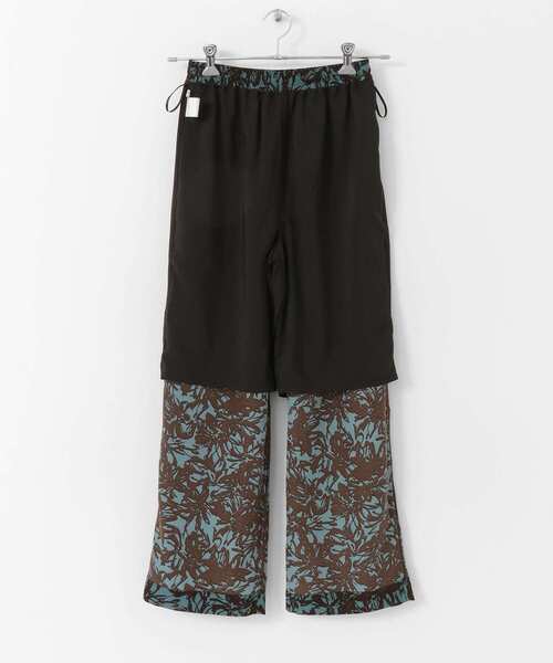 ITEMS URBANRESEARCH（アイテムズ アーバンリサーチ）の「ガライージーパンツ（その他パンツ・レディース・ブラック/グリーン/ブラック系その他/オフホワイト/ブラウン・FREE）」の19枚目の写真