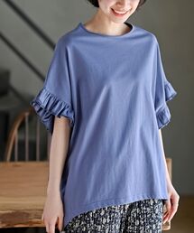 rps | フリルスリーブワイドT(Tシャツ/カットソー)