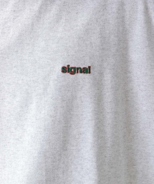 SIGNAL SPORTS(シグナルスポーツ)の「【SIGNAL SPORTS】ワンポイント刺繍/襟切り替えポロシャツ(ポロシャツ・メンズ・ホワイト/ブルー・MEDIUM/LARGE)」の20枚目の写真