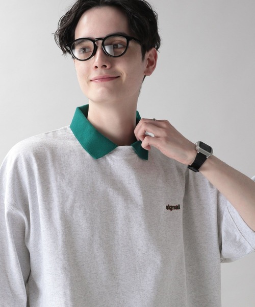 Stripe Dot GIRARI 切替ポロシャツ Stripe Dot GIRARI 切替ポロシャツ | レディース | Condor19