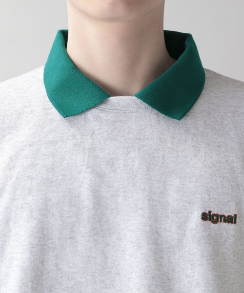 Stripe Dot GIRARI 切替ポロシャツ Stripe Dot GIRARI 切替ポロシャツ | レディース | Condor19